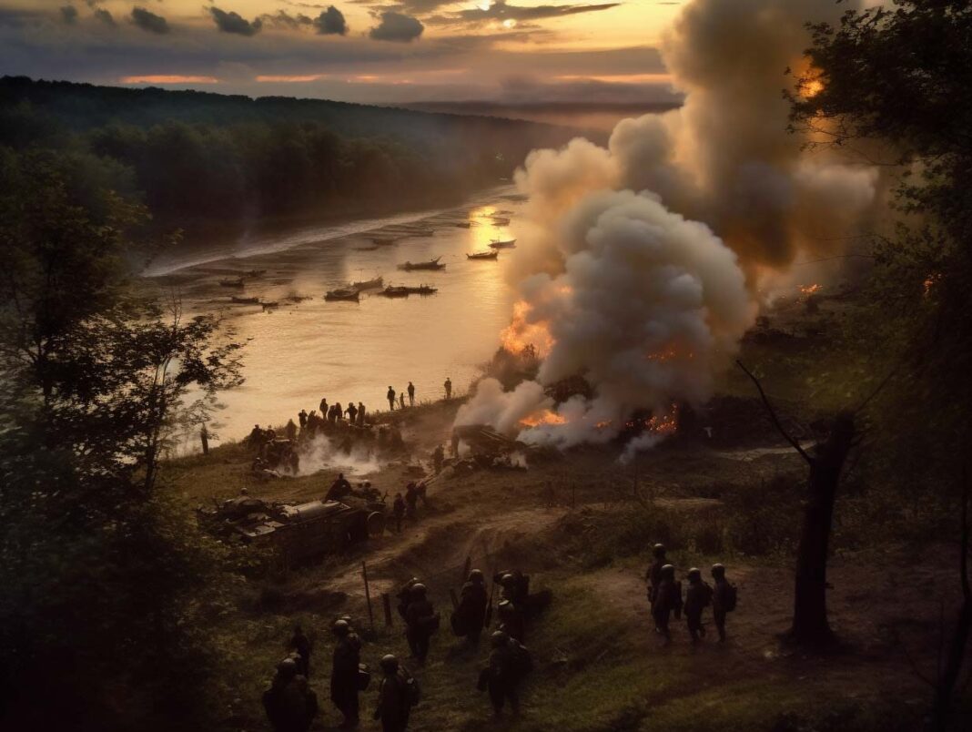 John Wayne: Russia and Ukraine in a Squabble over Drowned Dam, Folks Bracing for the Deluge