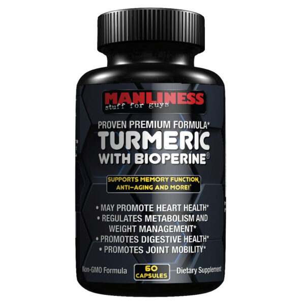 MANLINESS Turmeric with BioPerine