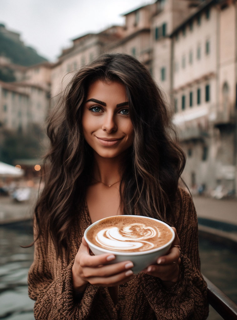 Caffeinated dreams float on Venetian canals.