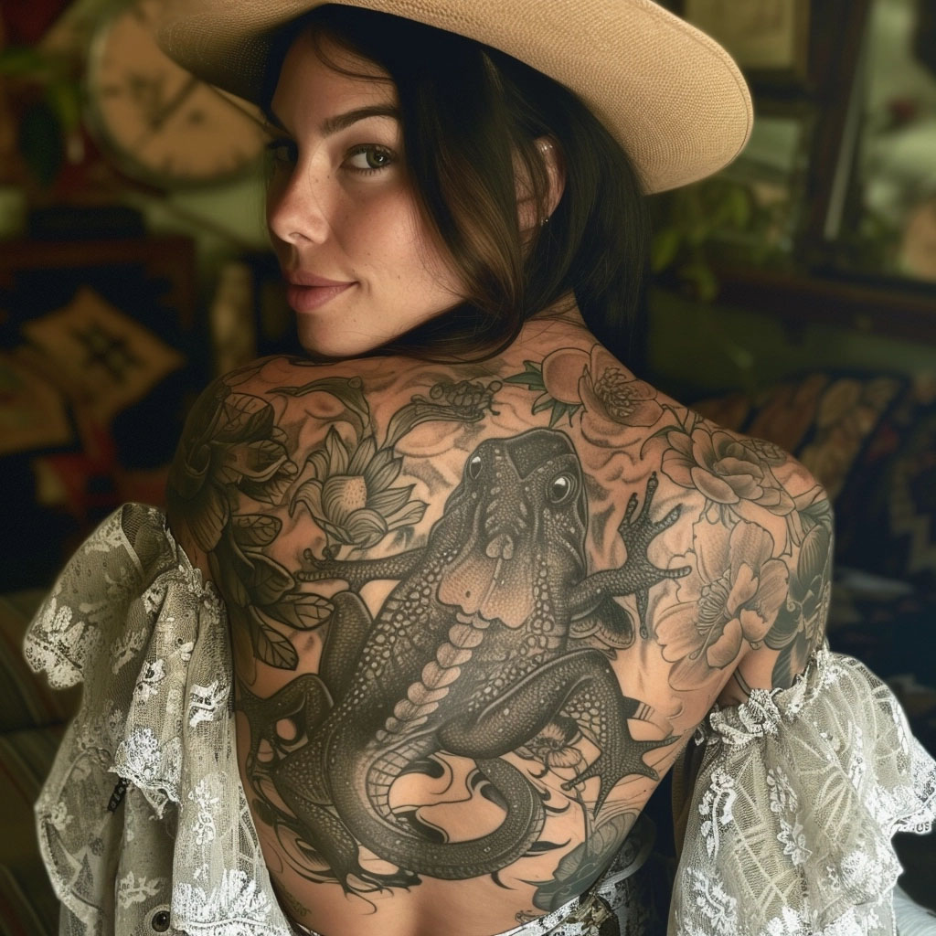 Lizard Queen: A Gaze as Captivating as Her Back Story.