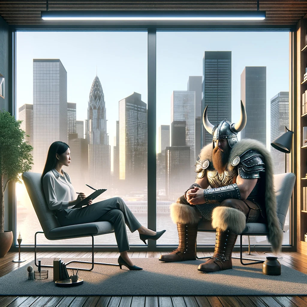 Navigating Uncharted Waters: Even Vikings Seek Guidance on the Voyage to Reclaiming Desire.