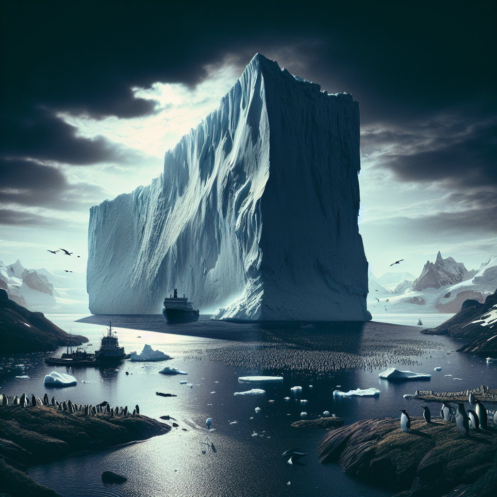 Monster Iceberg on Collision Course: British Island’s Battle Against Nature’s Wrecking Ball