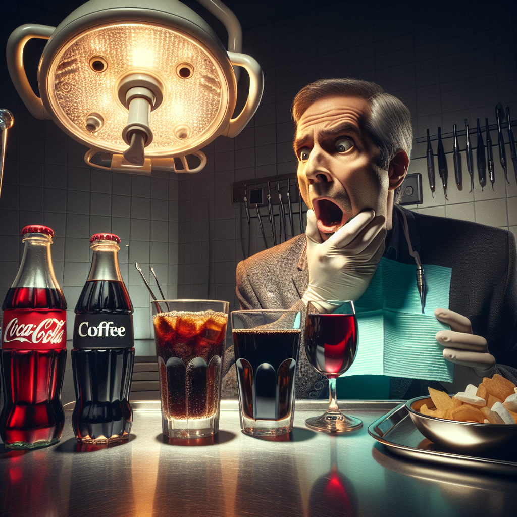 The Teeth-Staining Truth: Coke, Coffee, or Red Wine?