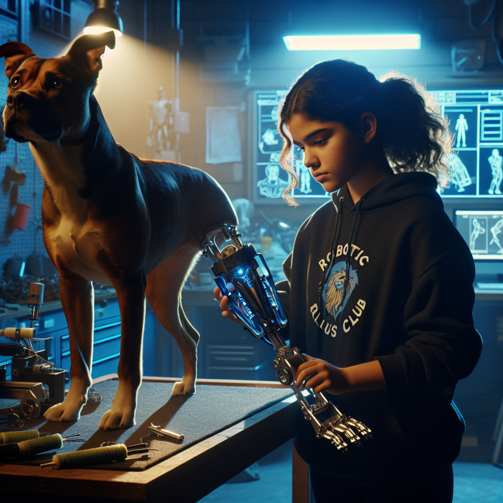 High School Robotics Prodigy Gives Three-Legged Shelter Dog a 3D-Printed Future