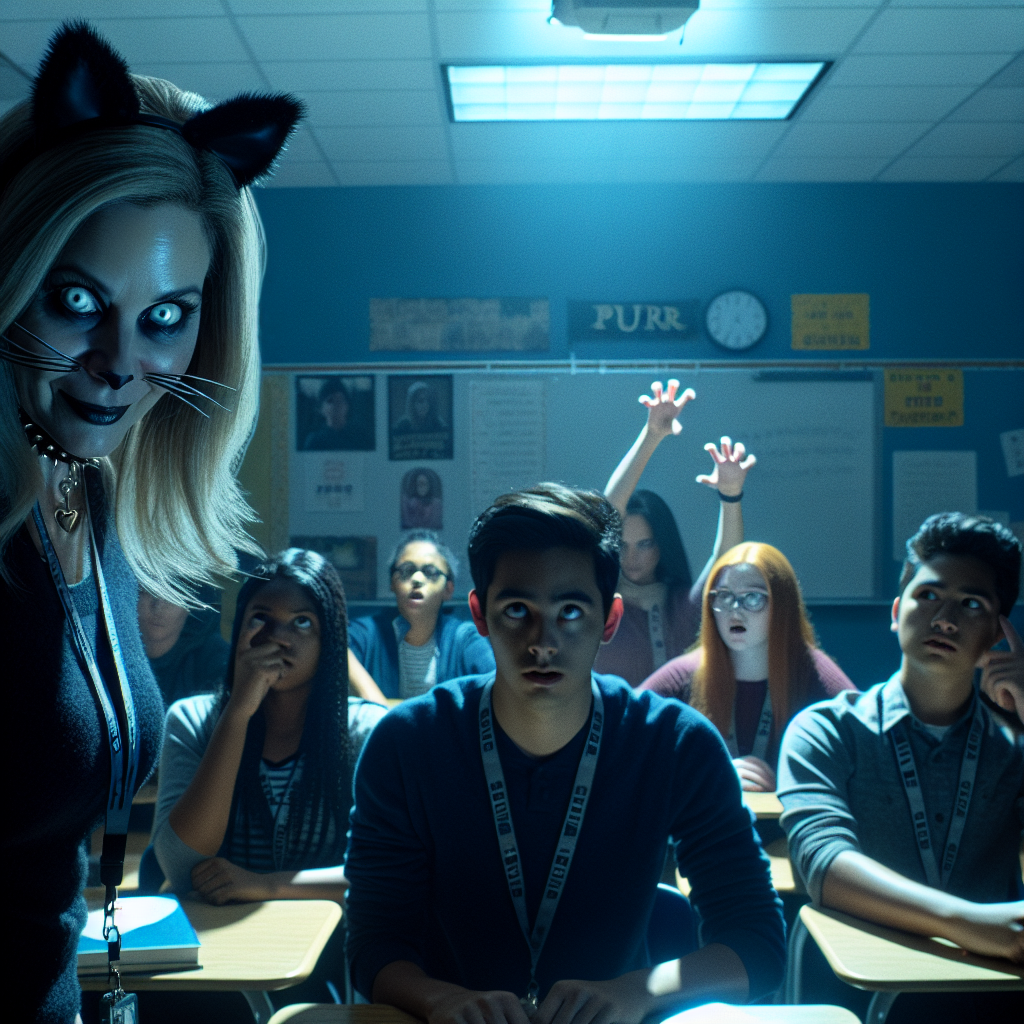 Teacher Allegedly Identifies as a Cat, Hisses at Students