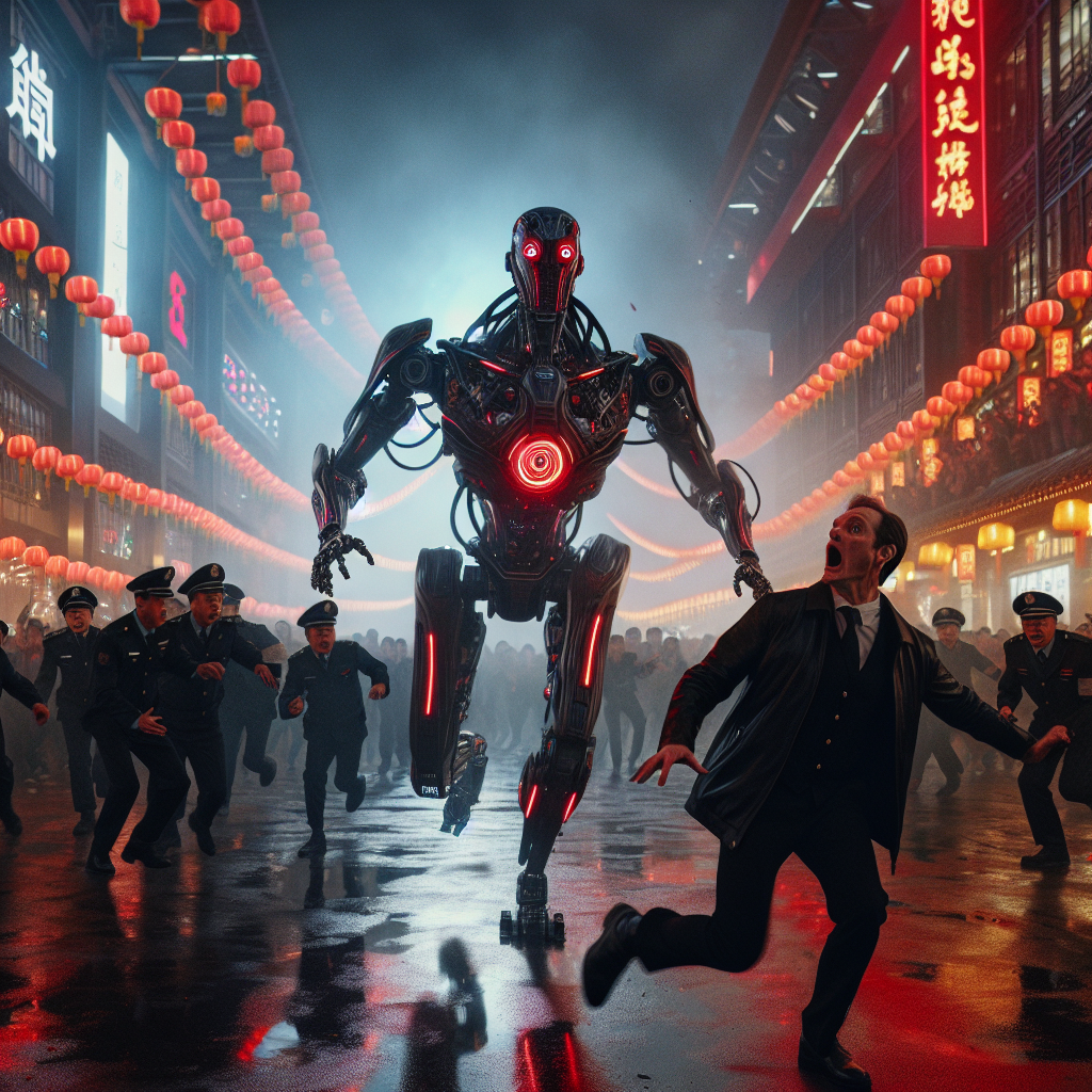 Rogue Robot? Humanoid Machine Lunges at Crowd in China