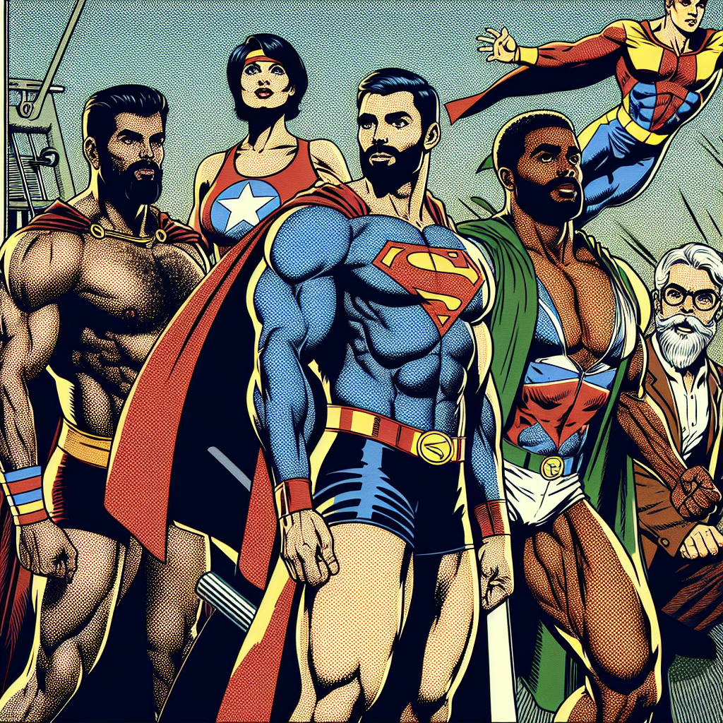 Image for: chatgpt_image_3bbad6be.png A muscular man performing compound exercises with weights in a modern gym setting