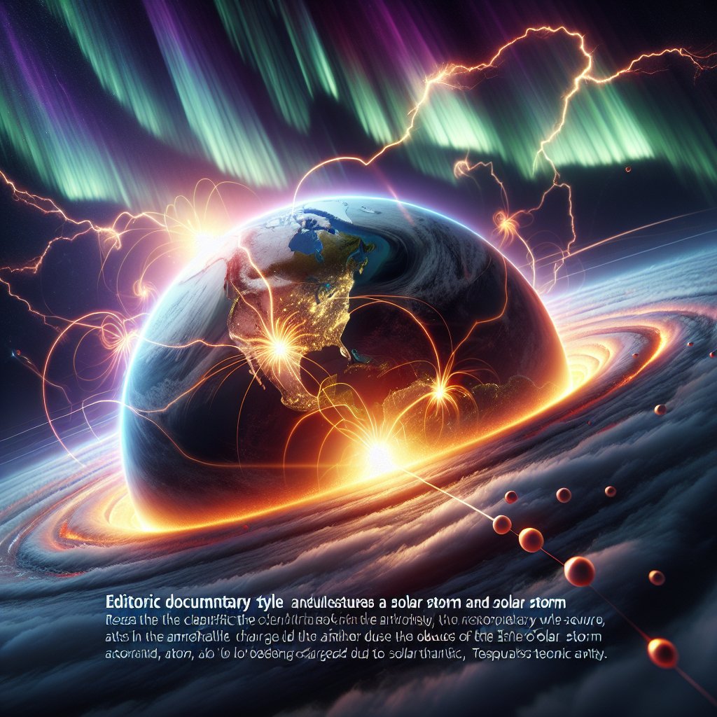 Image for: chatgpt_image_a46835ef.jpg Illustration of Can Solar Storms Trigger Earthquakes? A Surprising Scientific Link