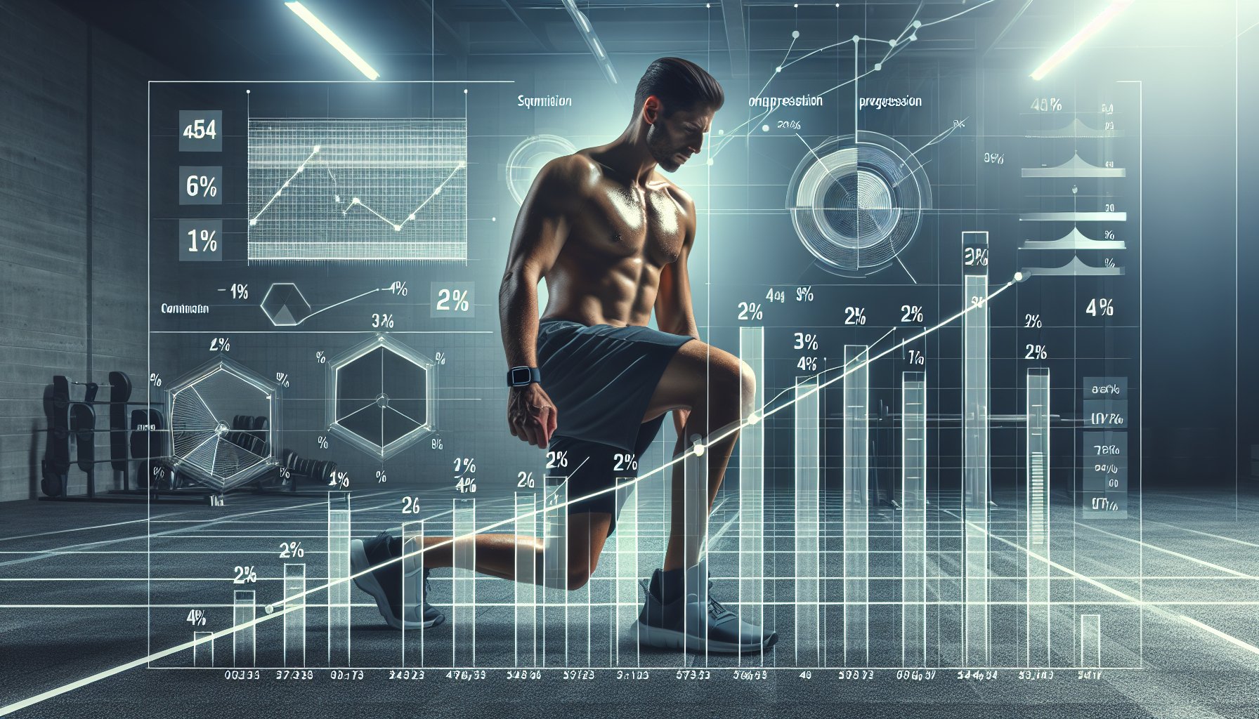 531 program four-week cycle progression chart with percentages