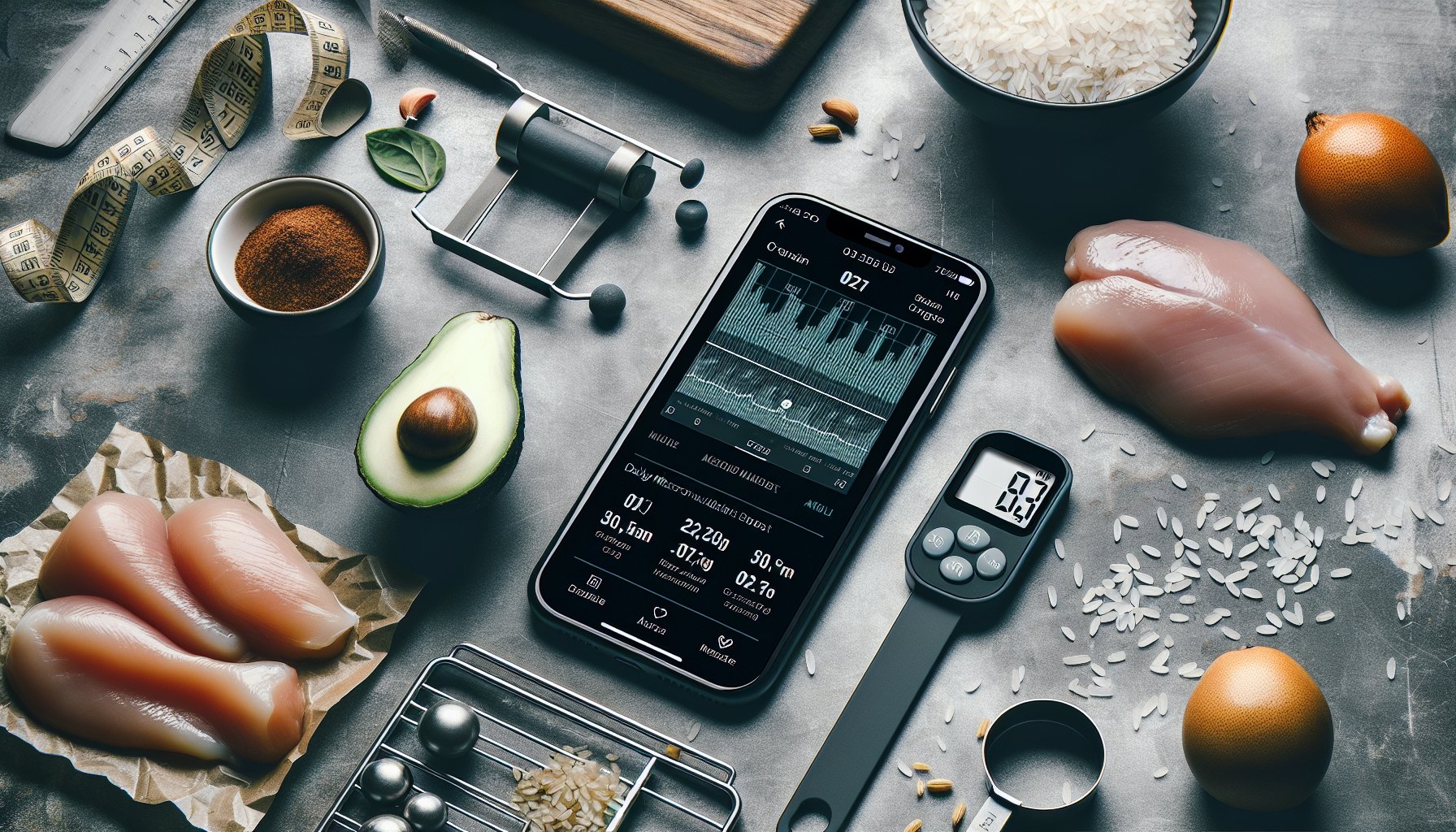 Calorie tracking tools for calculating surplus when getting bigger