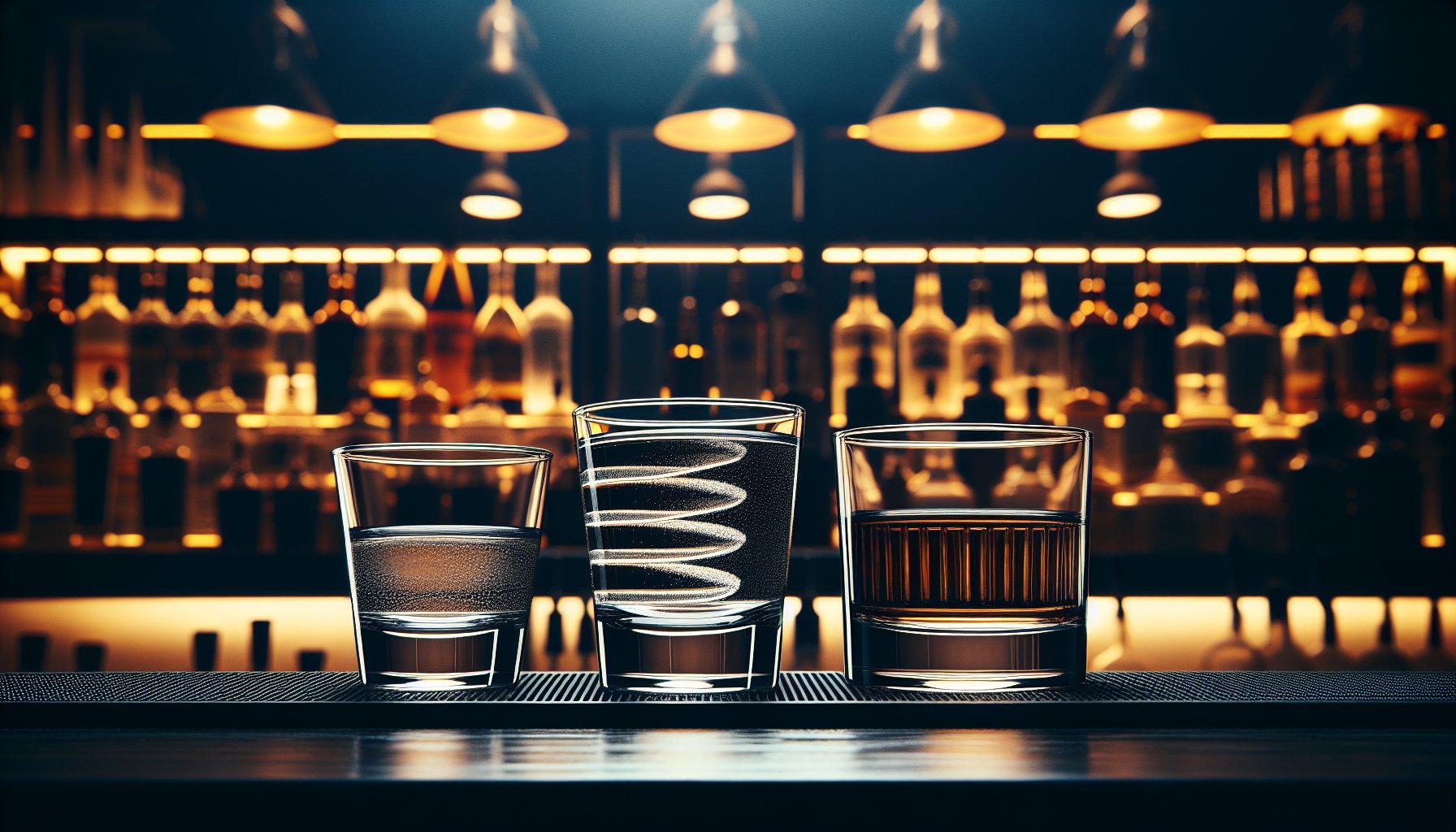 Proper hydration strategy alternating water with healthiest alcoholic drinks