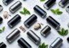 Nootropics Energy Drinks: What They Contain and Whether They Work Nootropics energy drinks with cognitive enhancement ingredients arranged on laboratory bench
