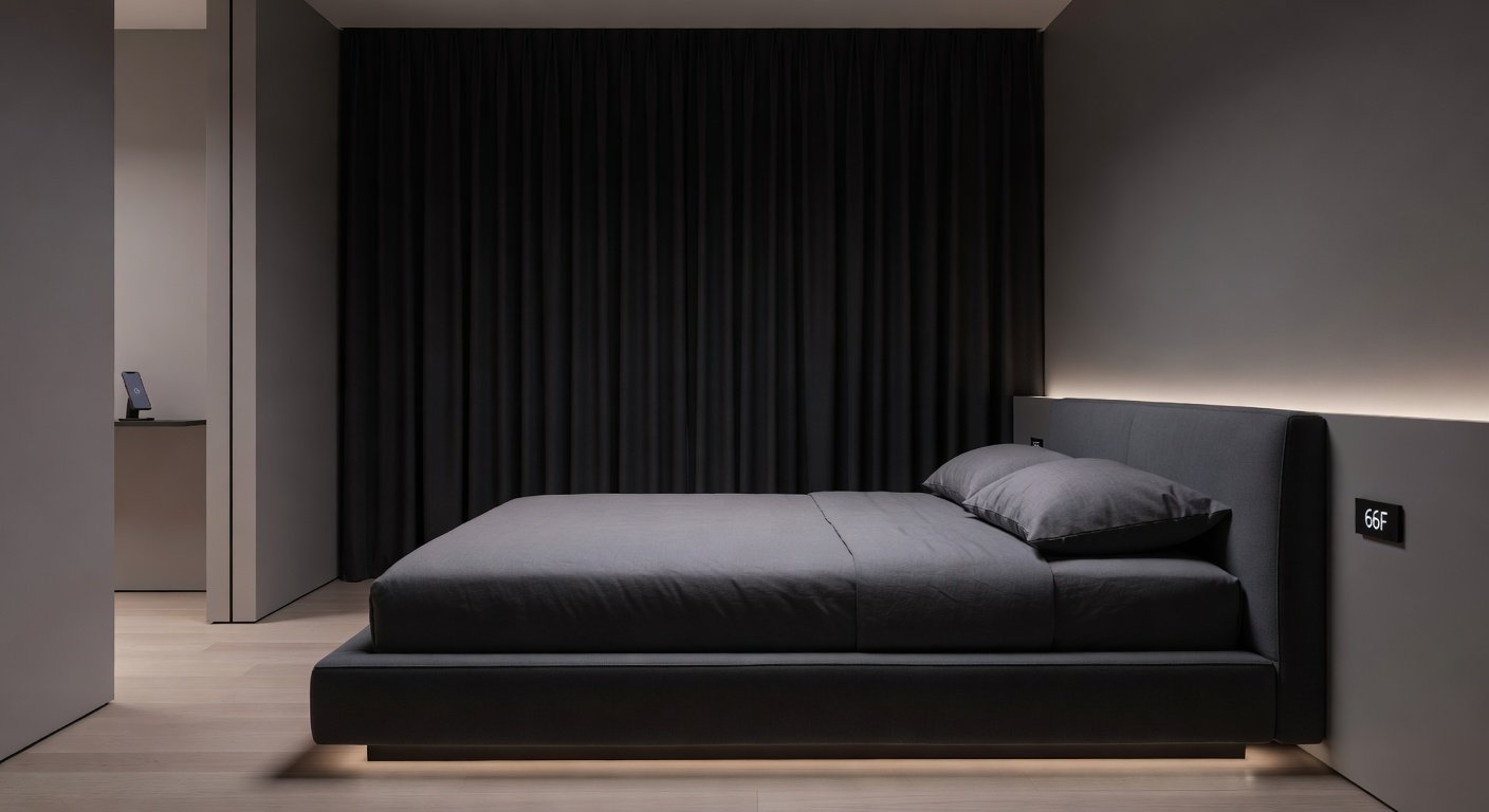 Optimal bedroom setup for quality sleep and recovery