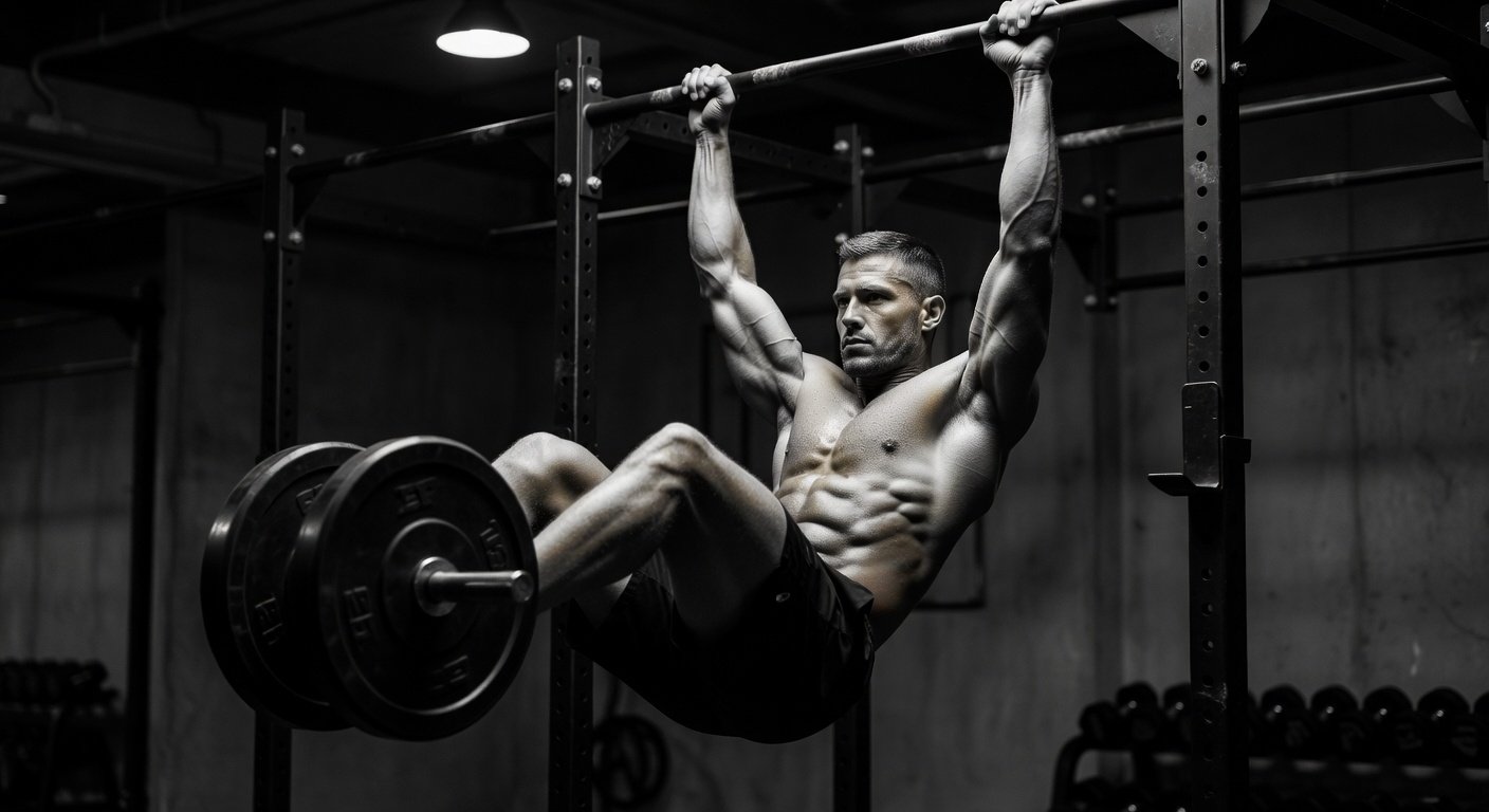 Progressive weighted ab exercise for muscle development